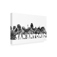 Марлен Уотсън 'Сан Антонио Тексас Скайлайн бг 2' платно изкуство