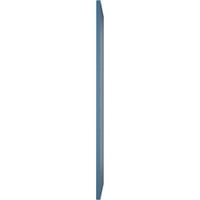 Екена Милуърк 18 в 64 ч вярно Фит ПВЦ диагонал Слат модерен стил фиксирани монтажни щори, престой синьо